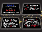 Fussmatten f. Mama-Papa, Oma-Opa oder allgemein